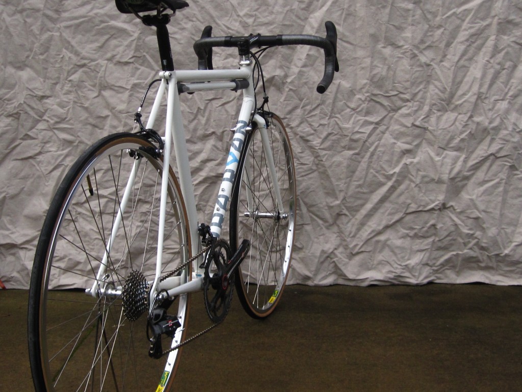Ira Ryan workshop bicycles in winter