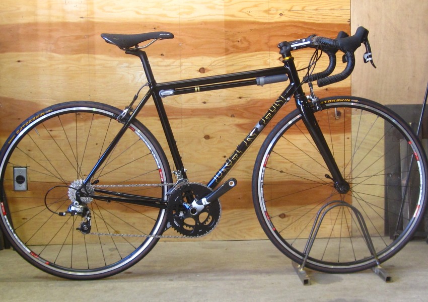 Finished bicycle workshop assembly