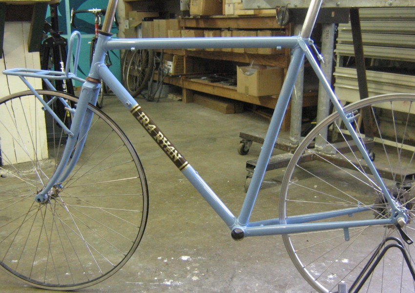 Ira Ryan Randonneur bicycle built for long-distance 1200k brevets