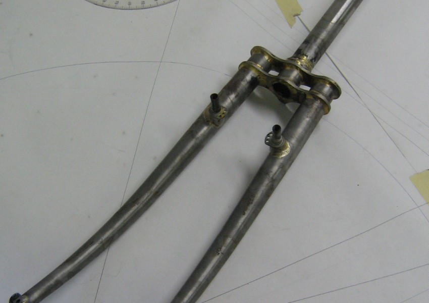Custom steel stem and headset interface